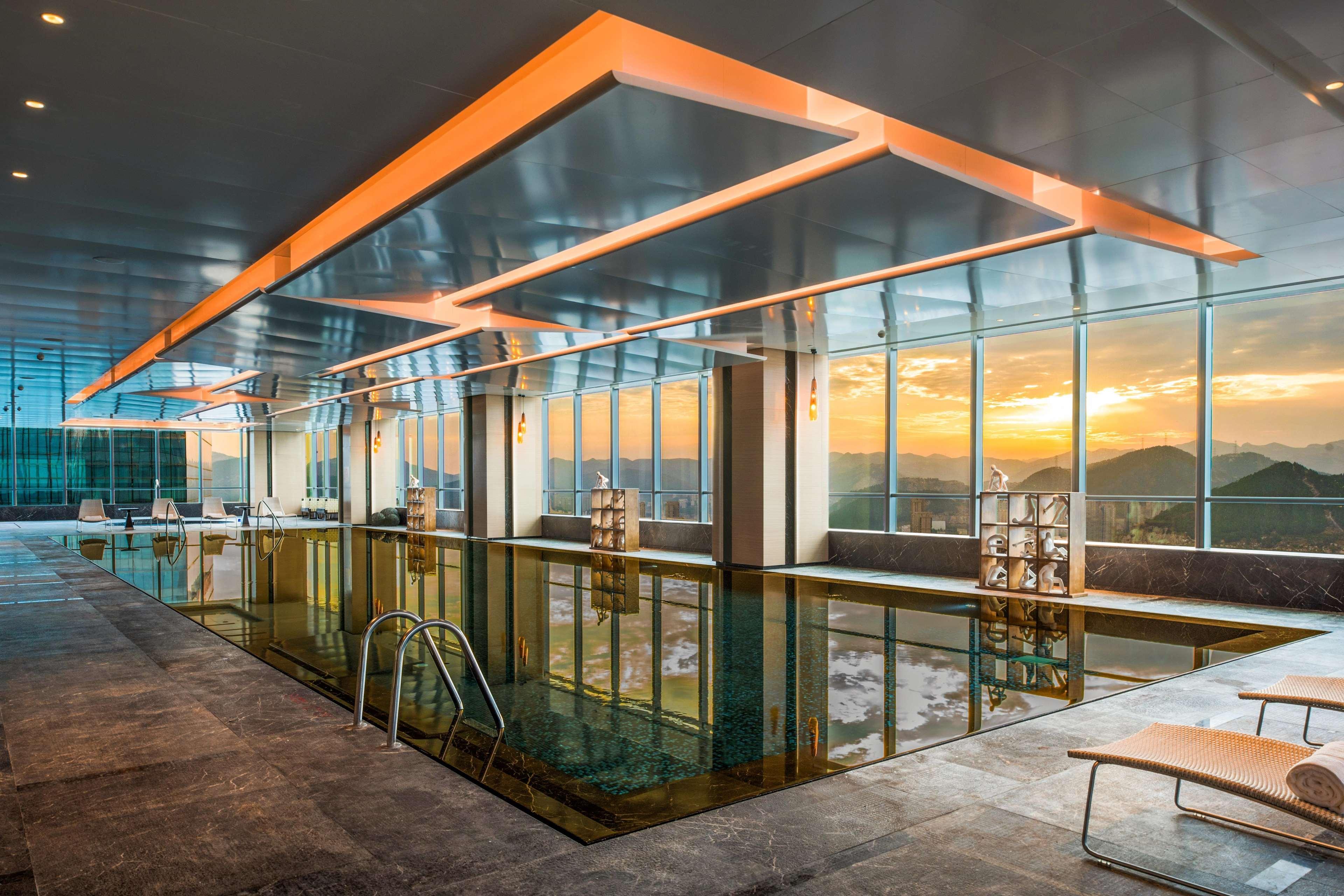 Hilton Jinan South Hotel&Residences Bagian luar foto