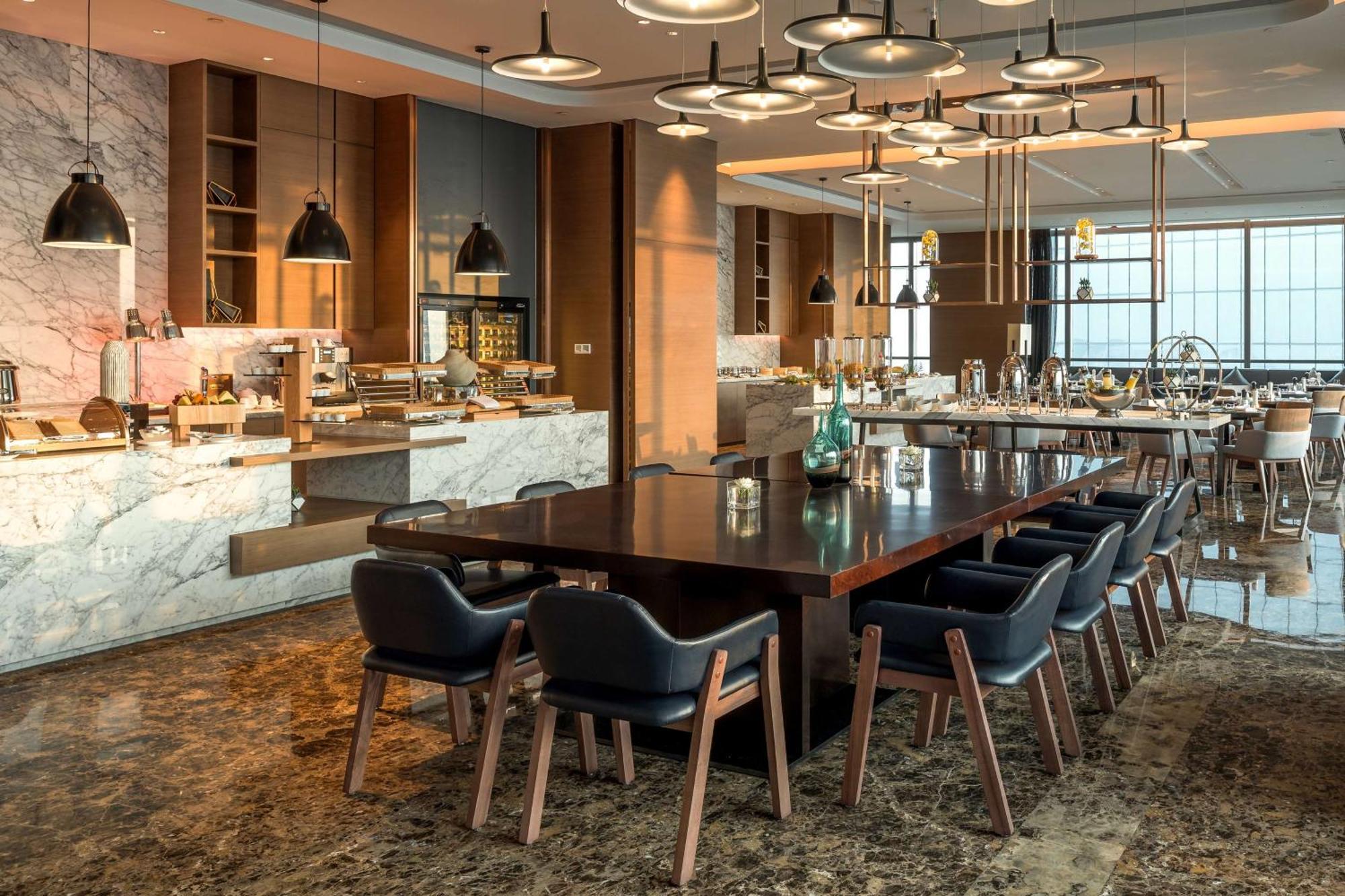 Hilton Jinan South Hotel&Residences Bagian luar foto