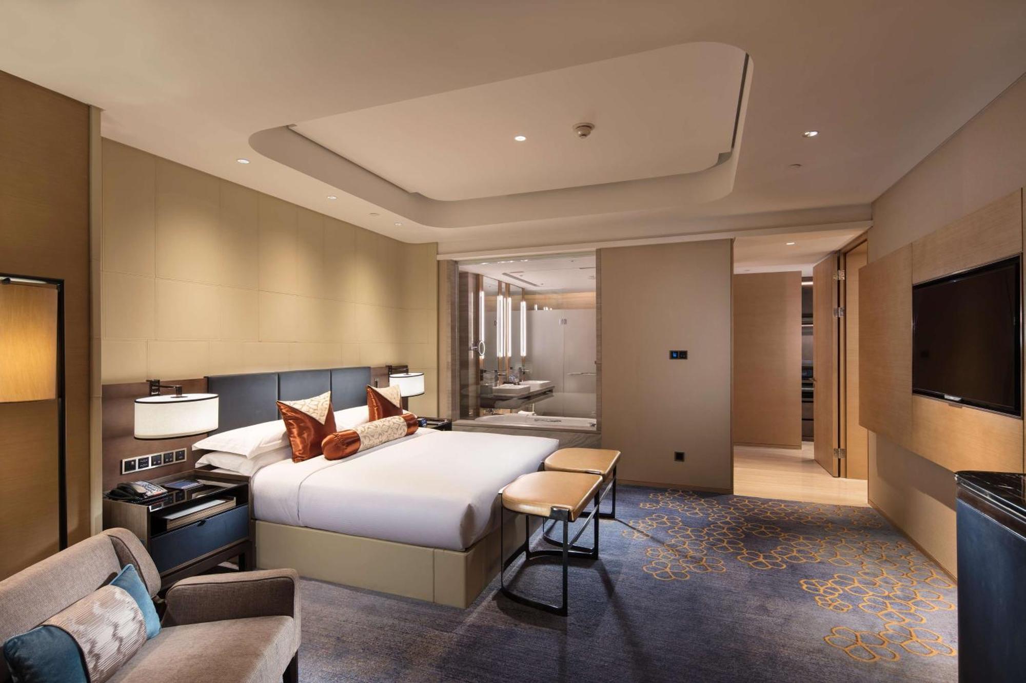 Hilton Jinan South Hotel&Residences Bagian luar foto