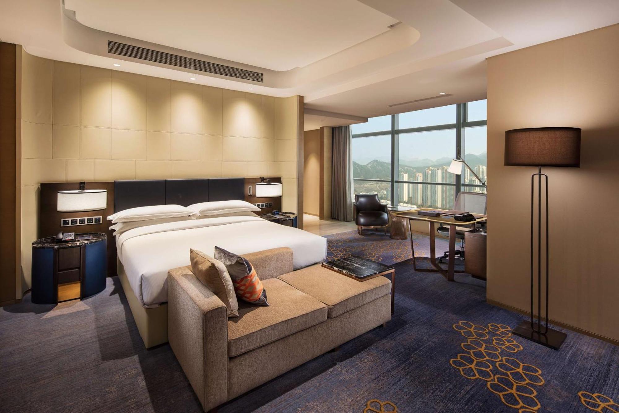 Hilton Jinan South Hotel&Residences Bagian luar foto