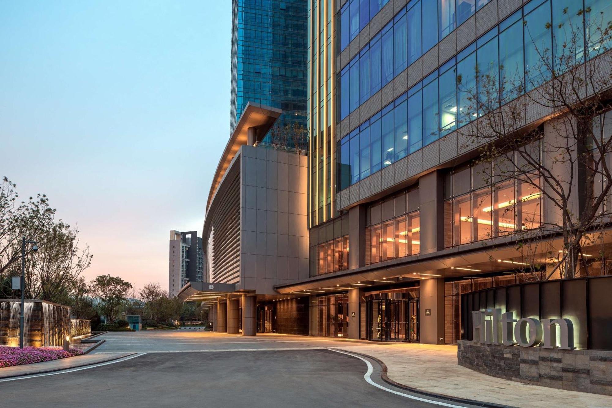 Hilton Jinan South Hotel&Residences Bagian luar foto