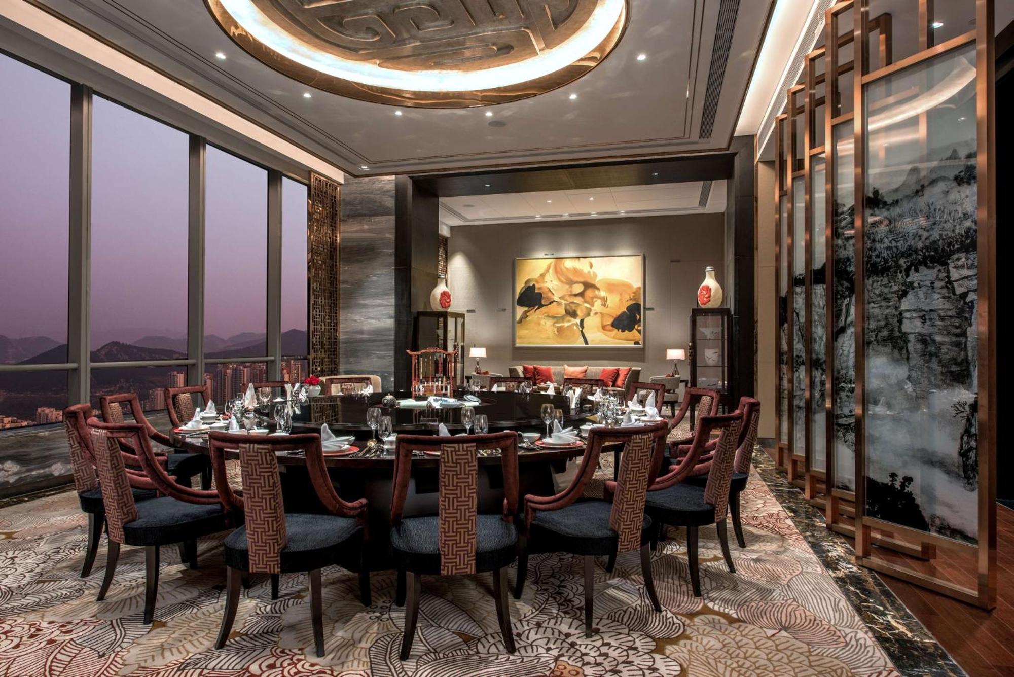 Hilton Jinan South Hotel&Residences Bagian luar foto
